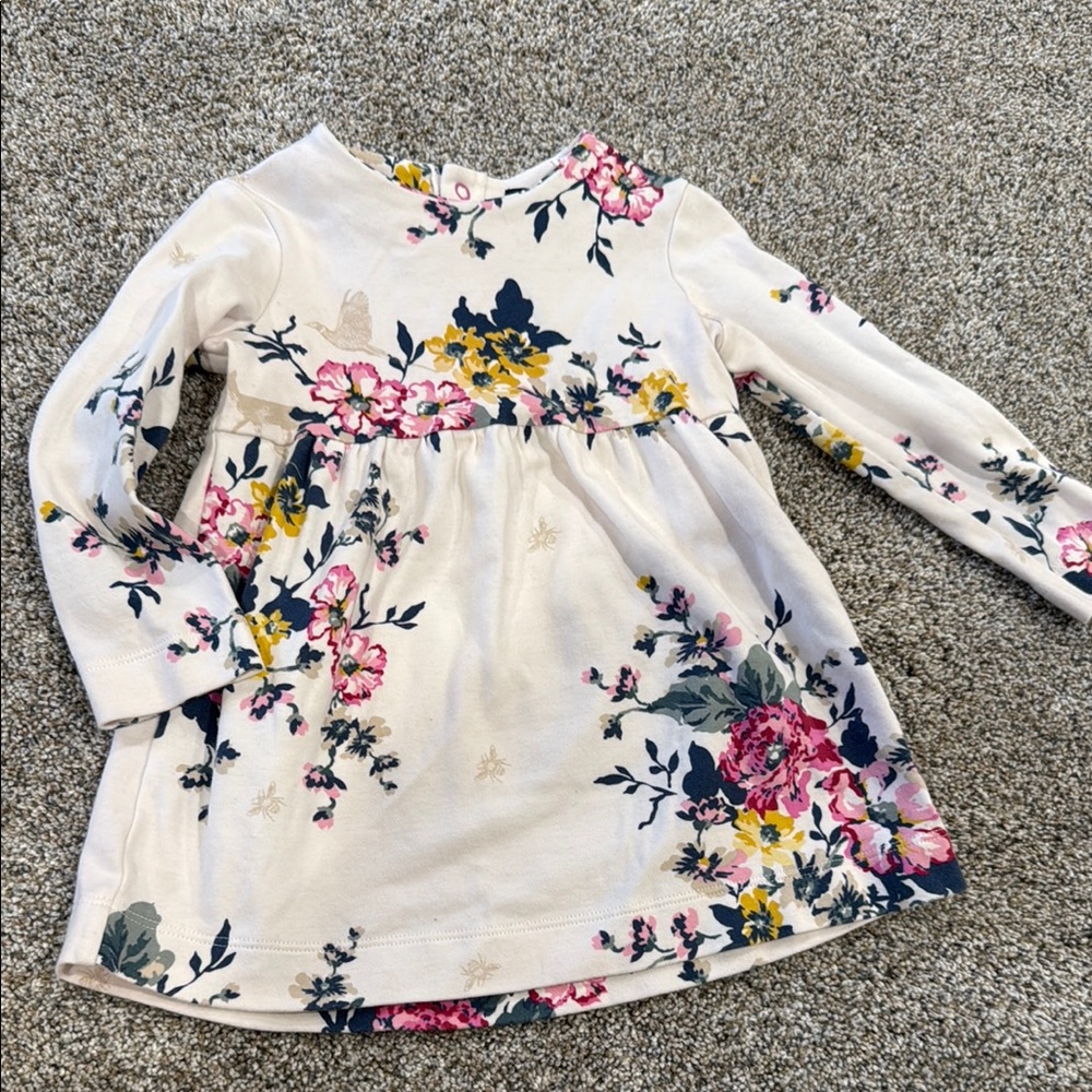 Floral Long Sleeve Dress